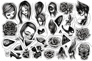 depression tattoo idea