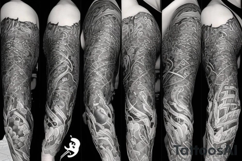Heartbeat music tattoo idea