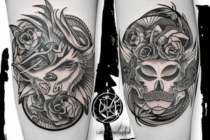 jormurgand on the forearm tattoo idea