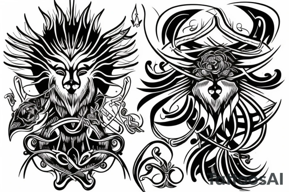 jormurgand on the forearm tattoo idea