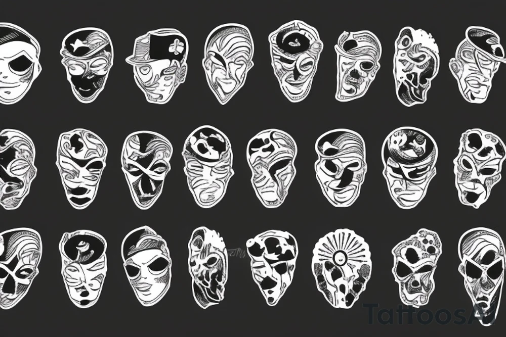 cowboy planet tattoo idea