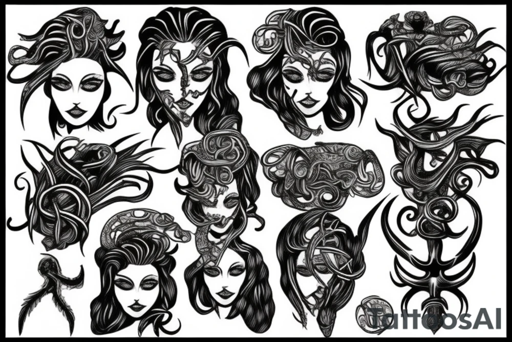 Medusa tattoo idea