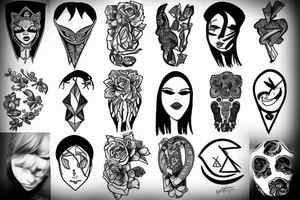 sad emotional tattoo idea