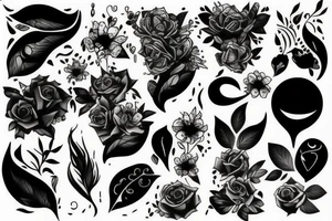 sad emotional tattoo idea