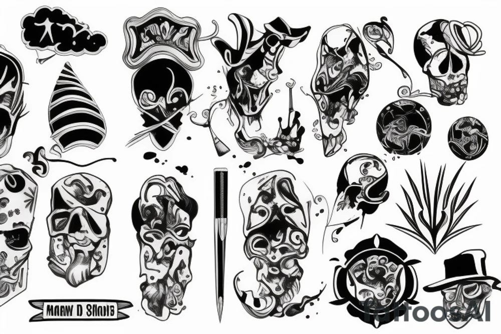 Men and son tattoo idea