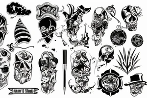Men and son tattoo idea
