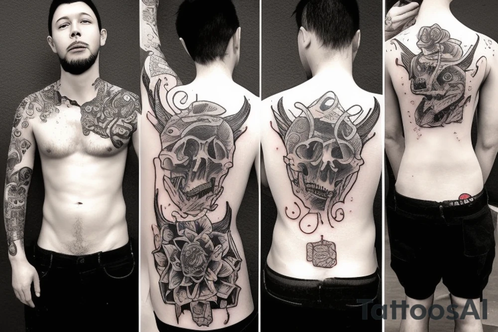 Dad and son tattoo idea