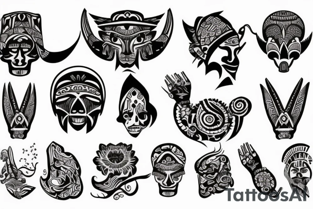pērkoņkrusts tattoo idea