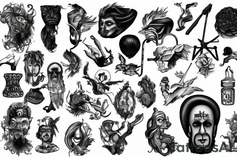David & Goliath tattoo idea