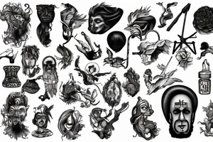 David & Goliath tattoo idea