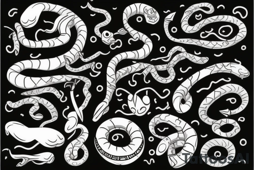 Snake tattoo idea