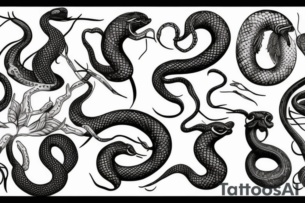 Snake tattoo idea