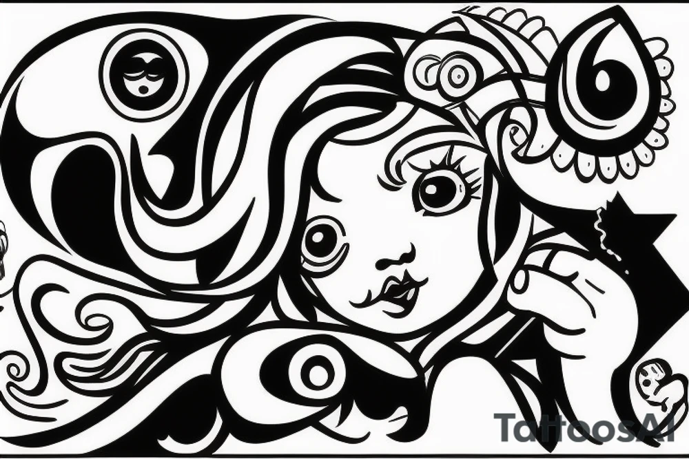 Baby girl born into aviation. tattoo idea