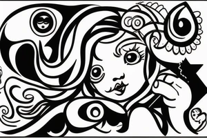 Baby girl born into aviation. tattoo idea