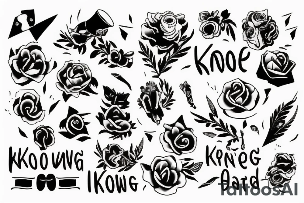not knowing what to do tattoo idea