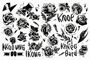 not knowing what to do tattoo idea