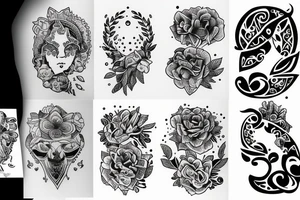 brother and sister tattoo idea