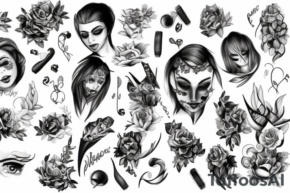 Auge mit Schein aussen tattoo idea