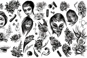 Auge mit Schein aussen tattoo idea