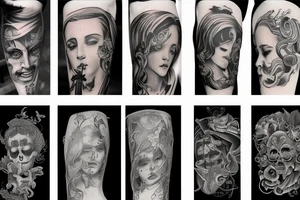 falling angels tattoo idea