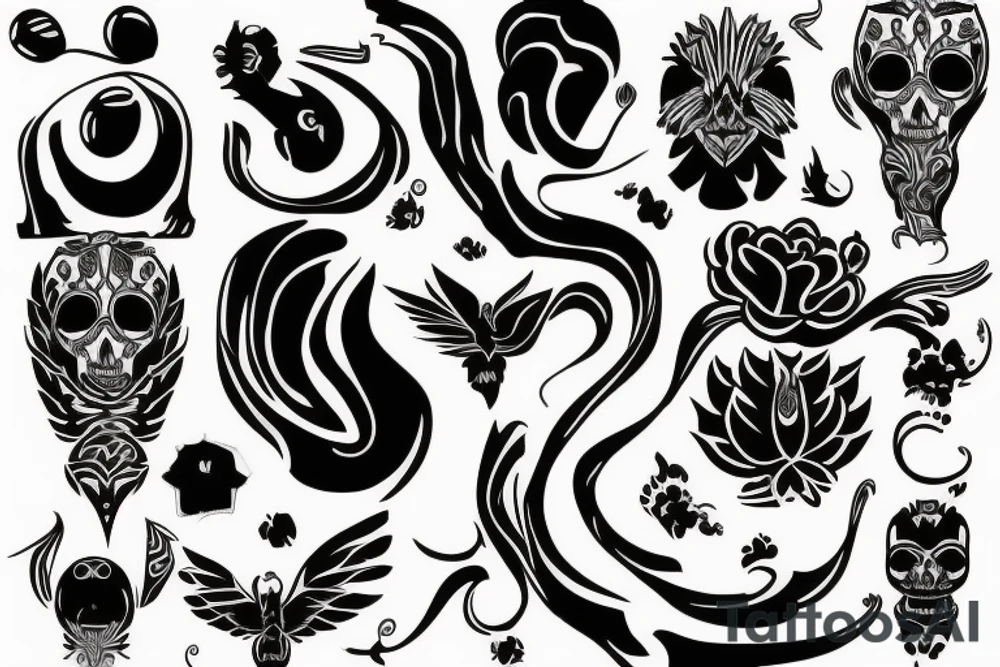 Minimalizm 
Ciekawy
Mały
Treściwy tattoo idea