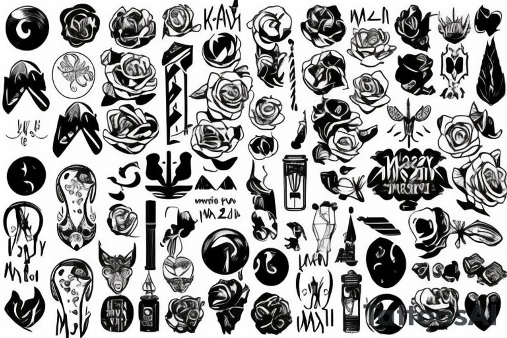 Minimalizm 
Ciekawy
Mały
Treściwy tattoo idea