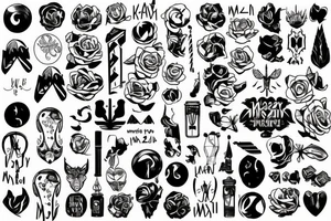 Minimalizm 
Ciekawy
Mały
Treściwy tattoo idea