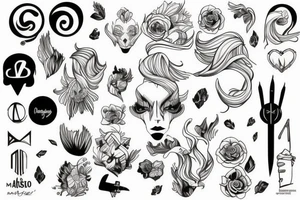 Minimalizm 
Ciekawy
Mały
Treściwy tattoo idea