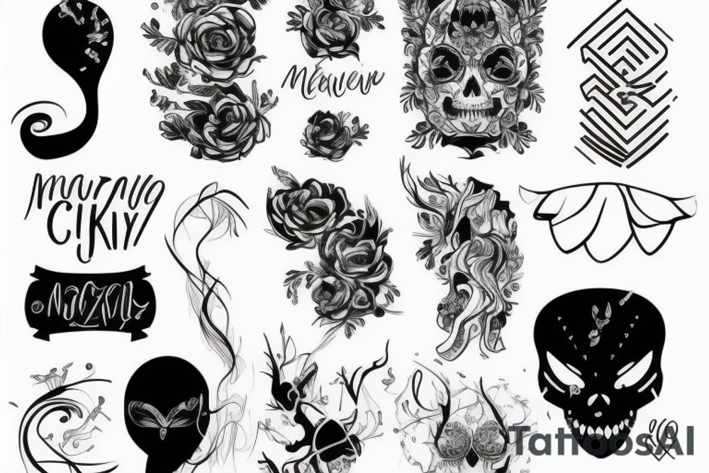 Minimalizm 
Ciekawy
Mały
Treściwy tattoo idea