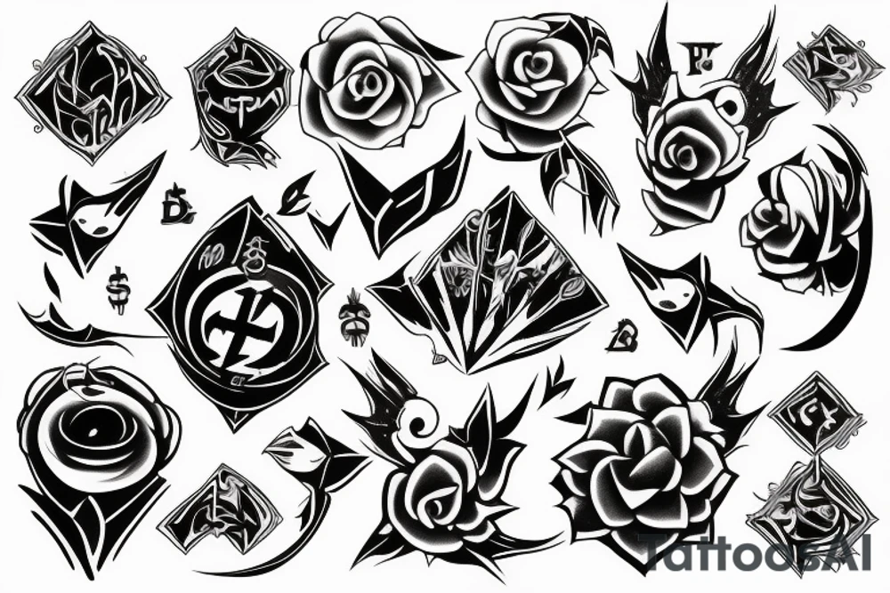 Dark Symbol tattoo idea