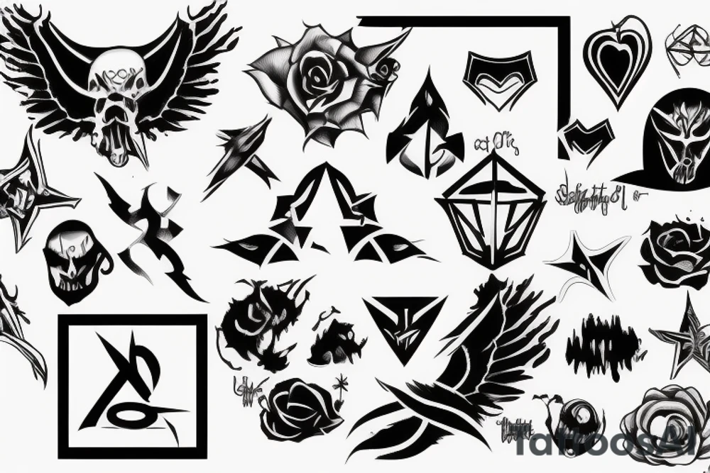 Dark Symbol tattoo idea