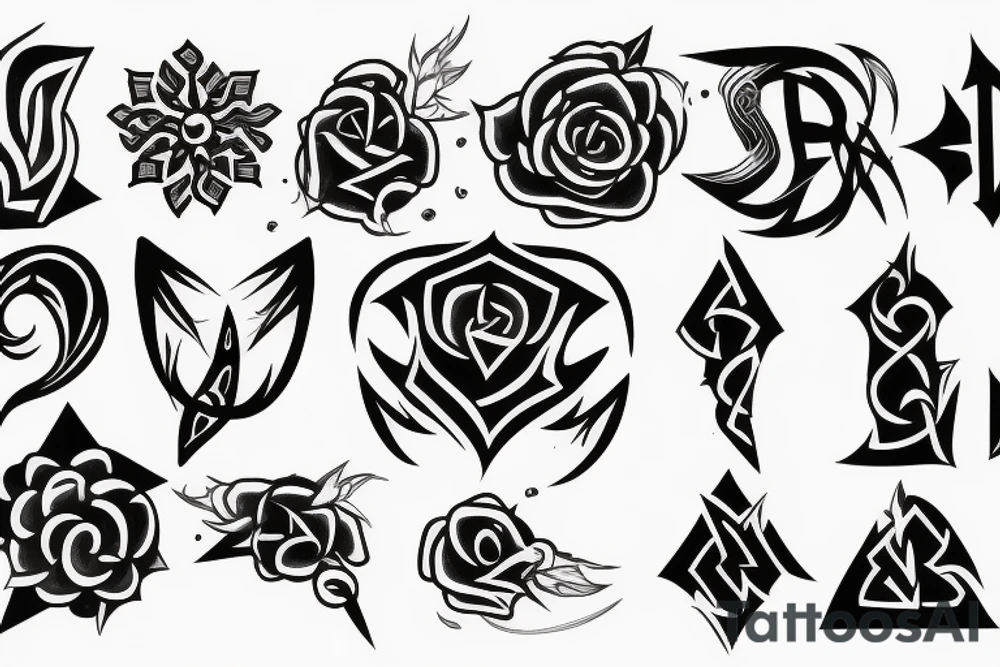 Dark Symbol tattoo idea