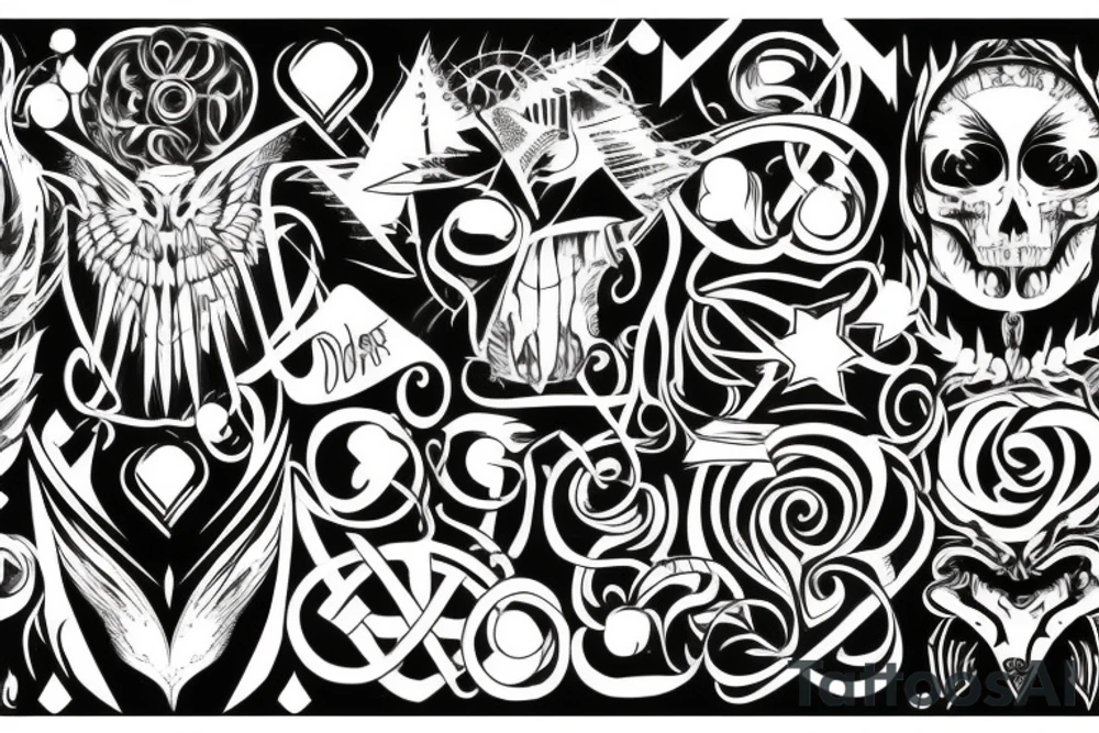 Dark Symbol tattoo idea