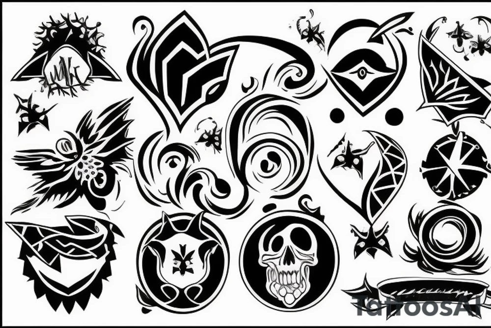 Dark Symbol tattoo idea