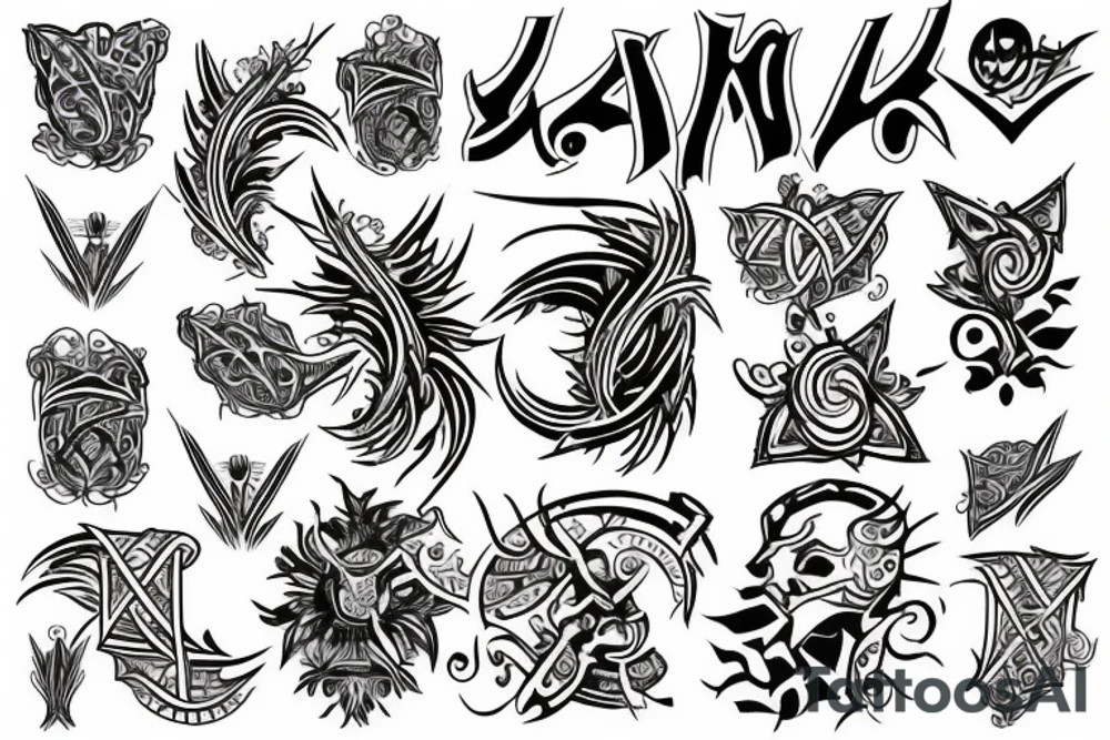 The word "Mudak" tattoo idea