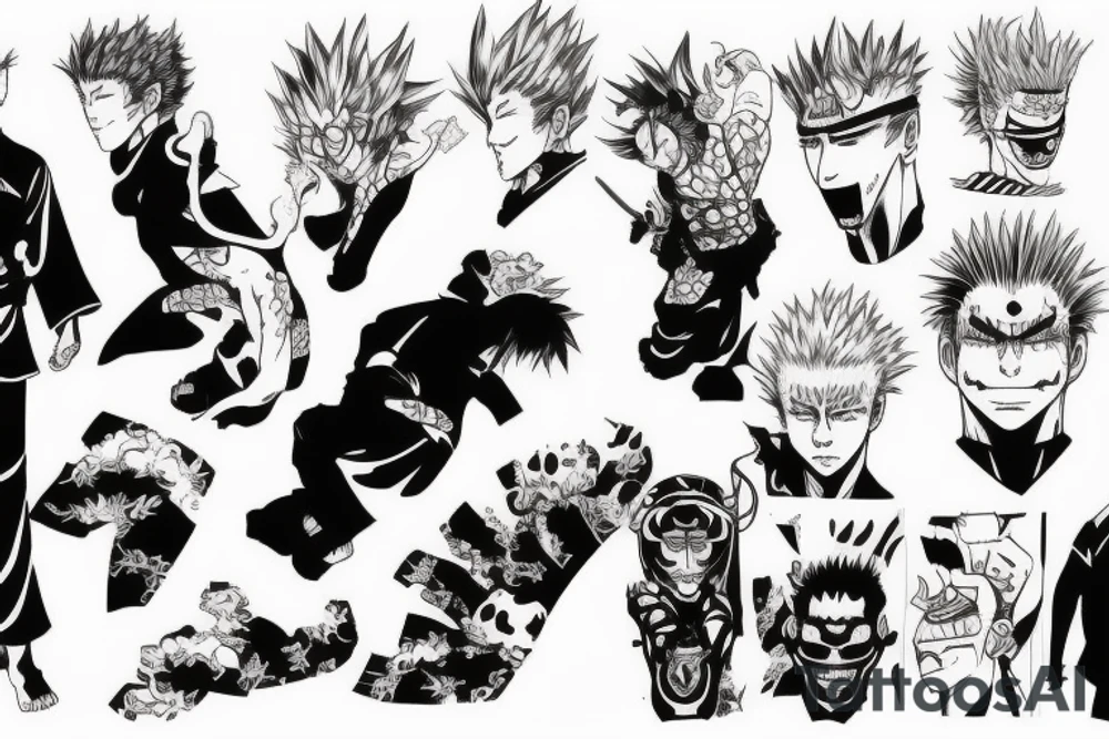 Jujutsu kaisen tattoo idea
