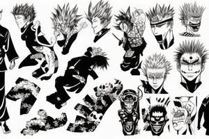 Jujutsu kaisen tattoo idea