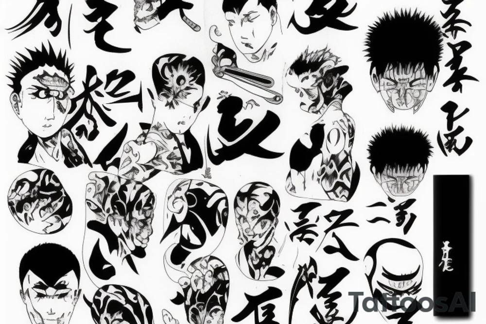 Jujutsu kaisen tattoo idea