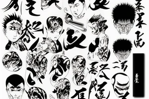Jujutsu kaisen tattoo idea