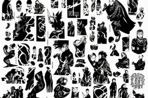 Jujutsu kaisen tattoo idea
