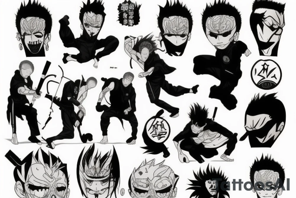 Jujutsu kaisen tattoo idea
