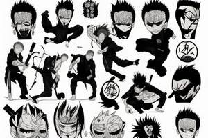 Jujutsu kaisen tattoo idea