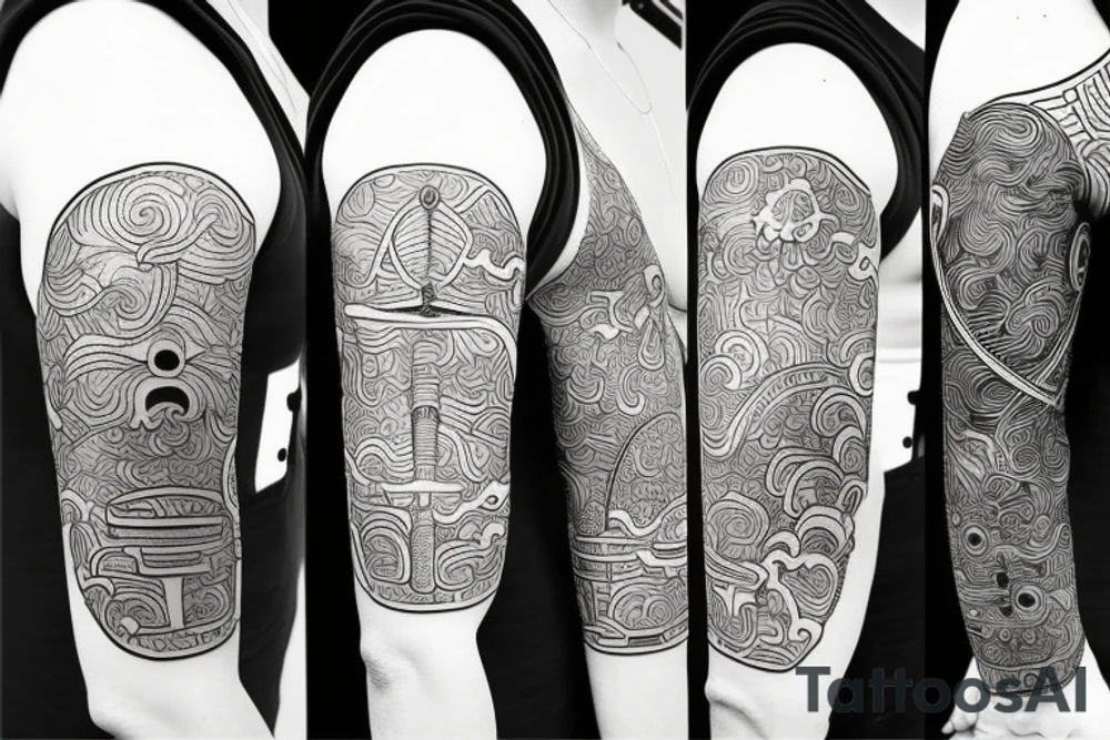 Samurai tattoo idea