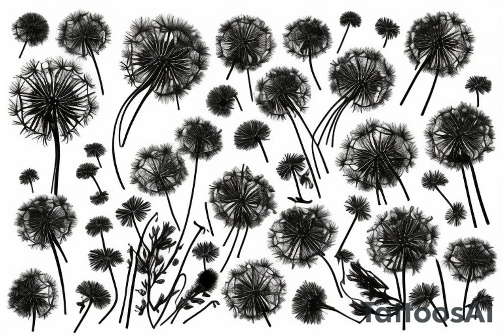 Dandelion on Molly Friendship Tattoo tattoo idea