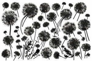 Dandelion on Molly Friendship Tattoo tattoo idea