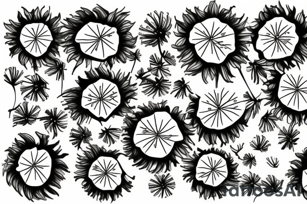 Dandelion Friendship Tattoo tattoo idea