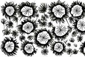Dandelion Friendship Tattoo tattoo idea