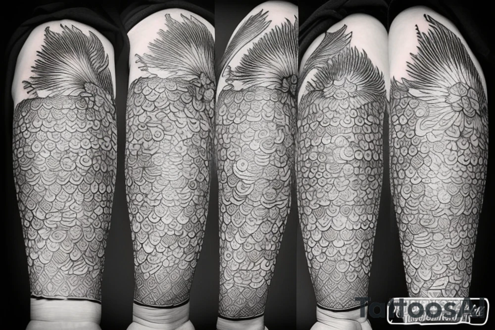 Phoenix tattoo idea