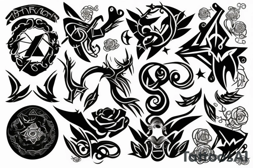 symbols tattoo idea