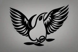 Azores Flag Bird tattoo idea